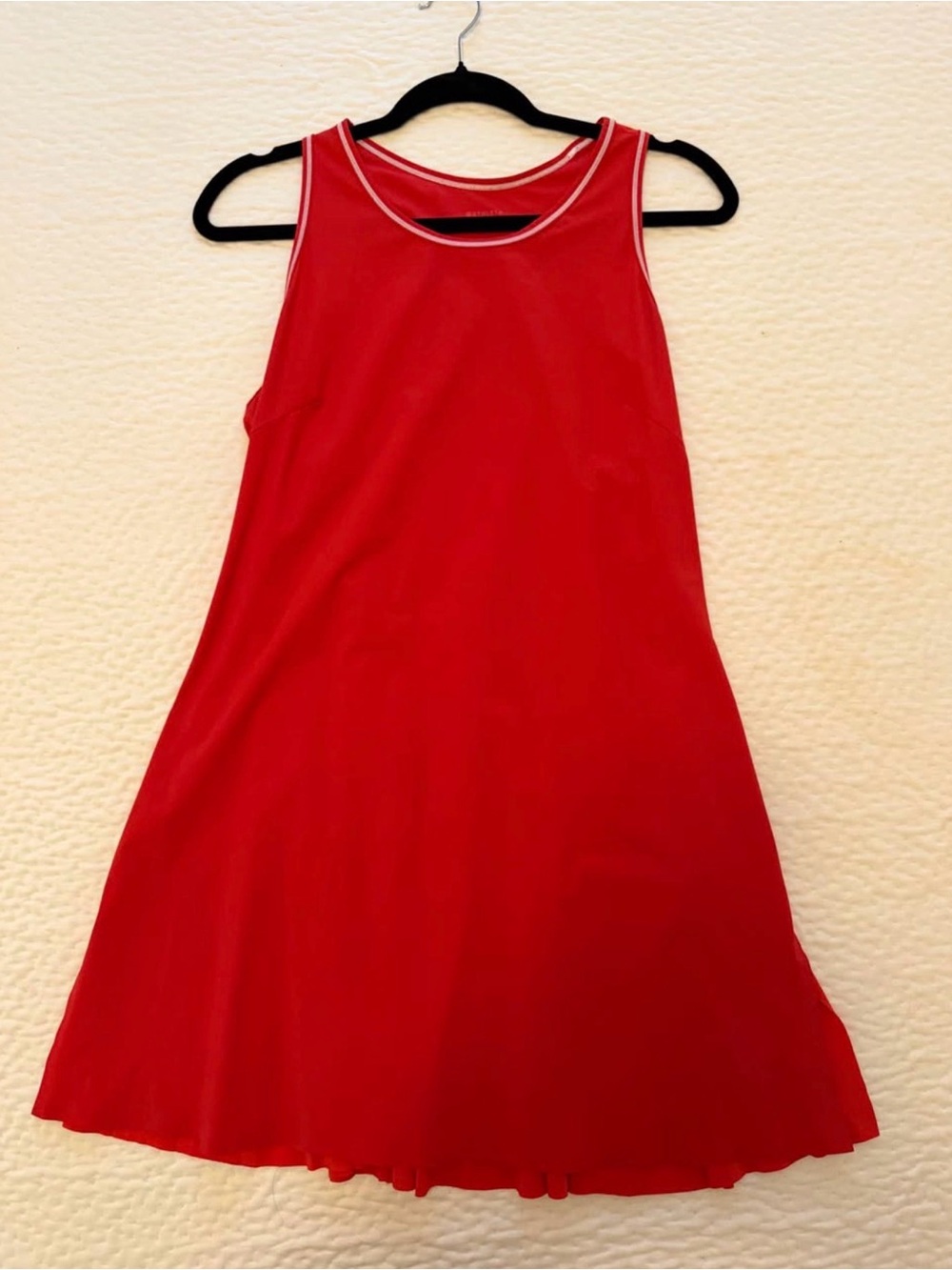 Athleta Red Sleeveless A-Line Kids Dress